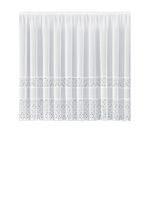 Blomsterfönstergardin med universellt skenband 