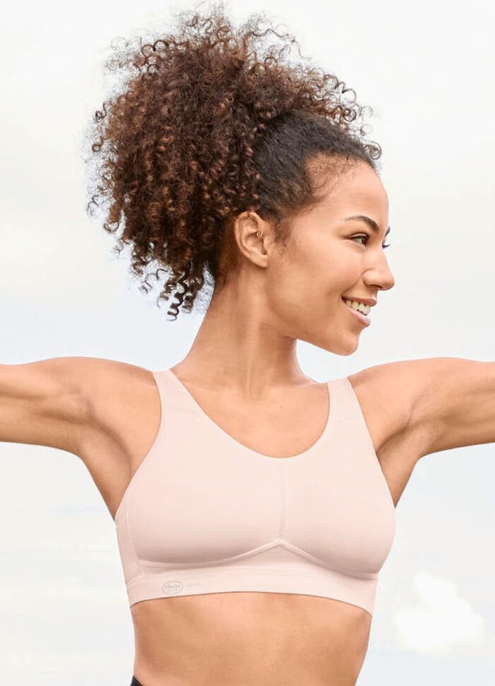 Anita sport-bh i andningsbart material JEANS BL&Aring;