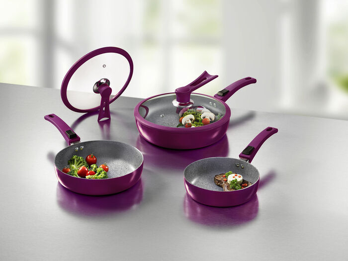 Professionellt pannset, 7 delar, med innovativa stativlock BÄR