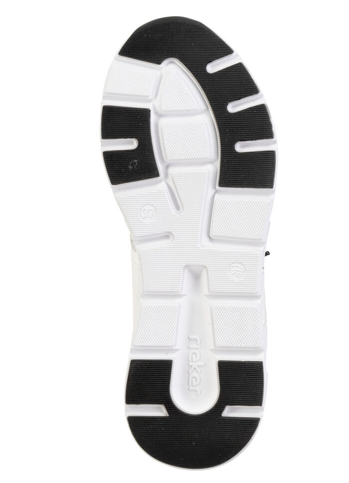 Rieker sneakers gjorda av delvis belagt meshmaterial WEISS