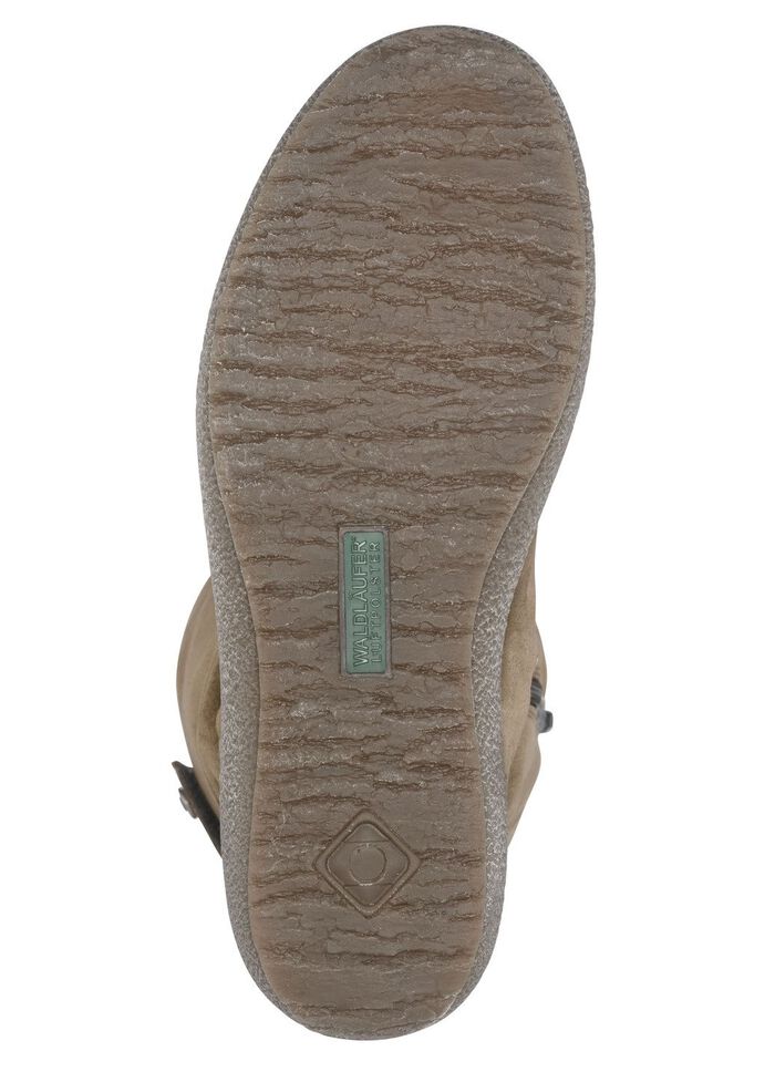 Waldl&auml;ufer, fodrade damst&ouml;vlar, vinterskor, bredd H, med lammskinn KONJAK