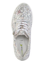 Waldläufer sneakers gjorda av blommigt nubuckläder, 