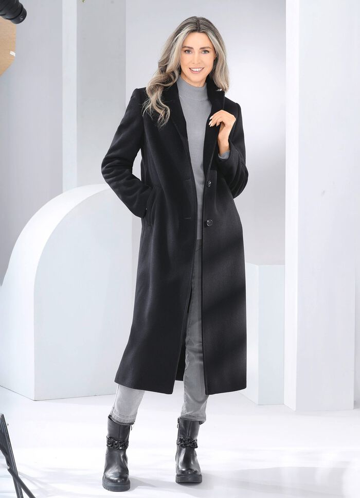 Kavaj med knappsl&aring; 