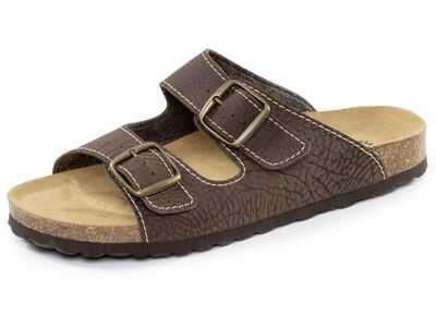 Klassiska herrmulor med justerbara knäppningar 