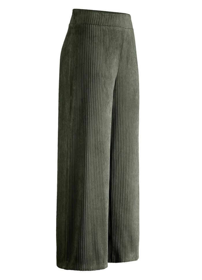 Byxor i moderiktigt f&ouml;rkortad l&auml;ngd 