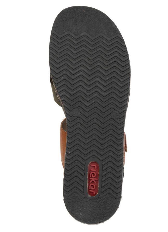 Rieker, l&auml;tta damslippers, med kardborrekn&auml;ppning 