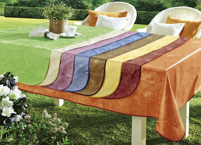 Klassisk marmorerad vaxduksduk 