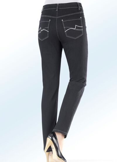 Powerstretch jeans, , large