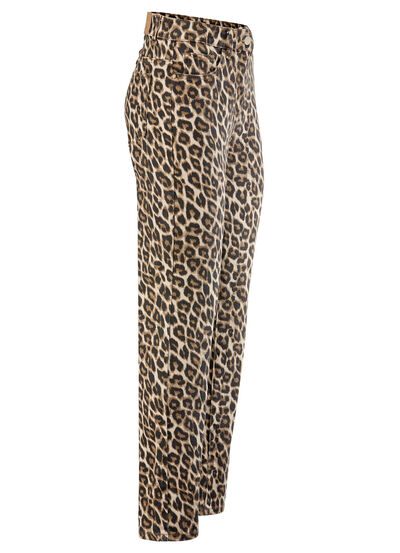 Byxor i trendigt leopardmönster, , large