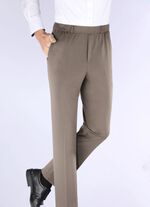 "Klaus Models" superstretch slip-on byxor i 4 f&auml;rger 