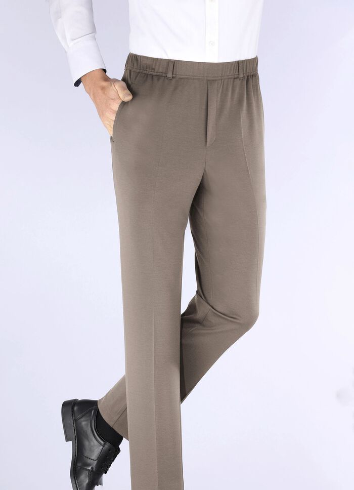 "Klaus Models" superstretch slip-on byxor i 4 f&auml;rger 