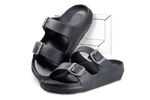 Supermjuka molnsandaler RelaxVital SVART