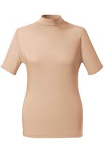 Tv&aring;pack skjortor med st&aring;krage och korta &auml;rmar 1X BEIGE, 1X SCHWARZ