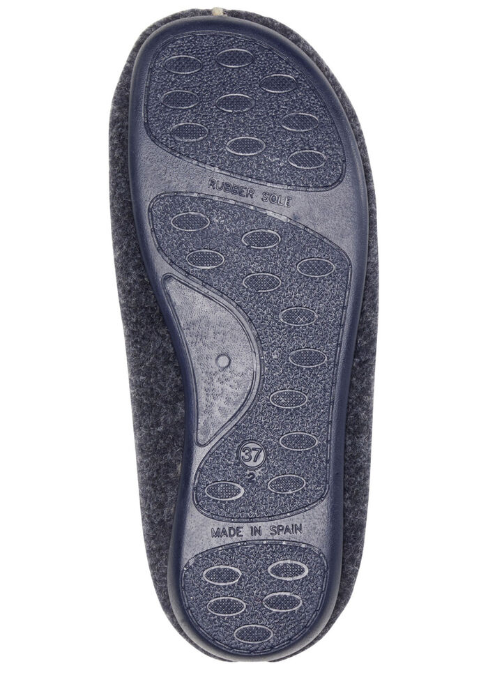 Laurina filttofflor tillverkade av återvunnen polyester MARIN