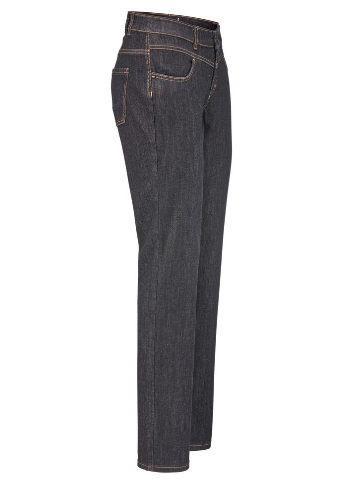 Magic-Jeans med figurformande jeanssadel 