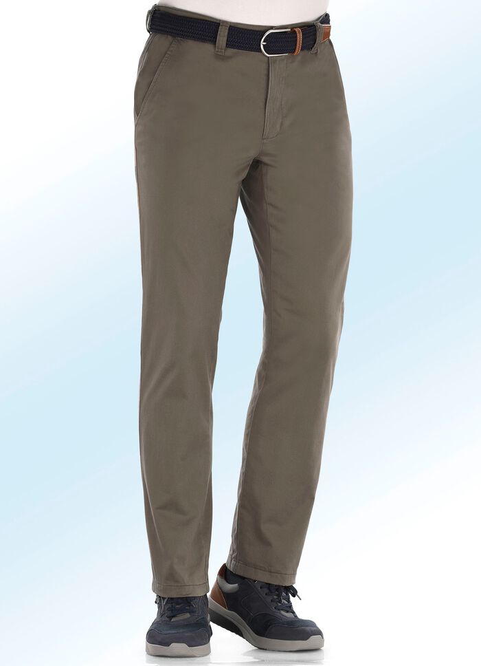 Termobyxor i 4 f&auml;rger med sidfickor SAND