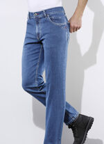 "Francesco Botti" jeans i 3 färger SVART-VITT