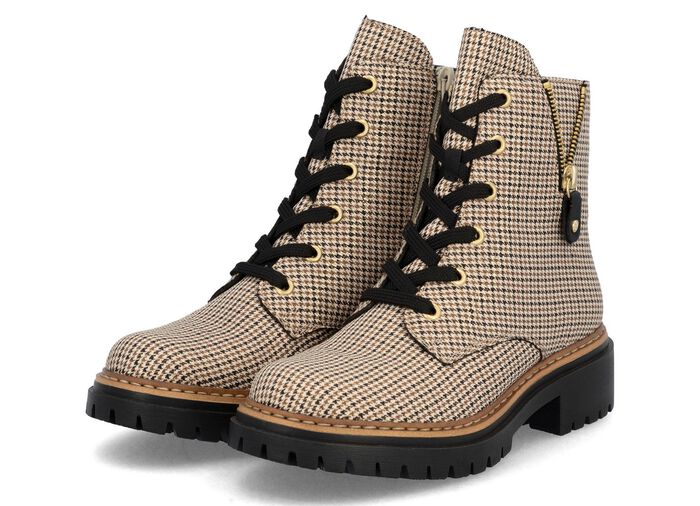 Rieker, trendiga damst&ouml;vlar, vinterskor, med dragkedja 