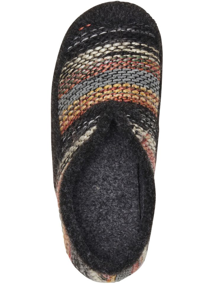 Laurina, bekv&auml;ma damtofflor, bredd G, med uttagbar fotb&auml;dd 