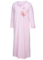 Tv&aring;-pack nattlinnen, 3/4-l&aring;ng &auml;rm med knappsl&aring; 