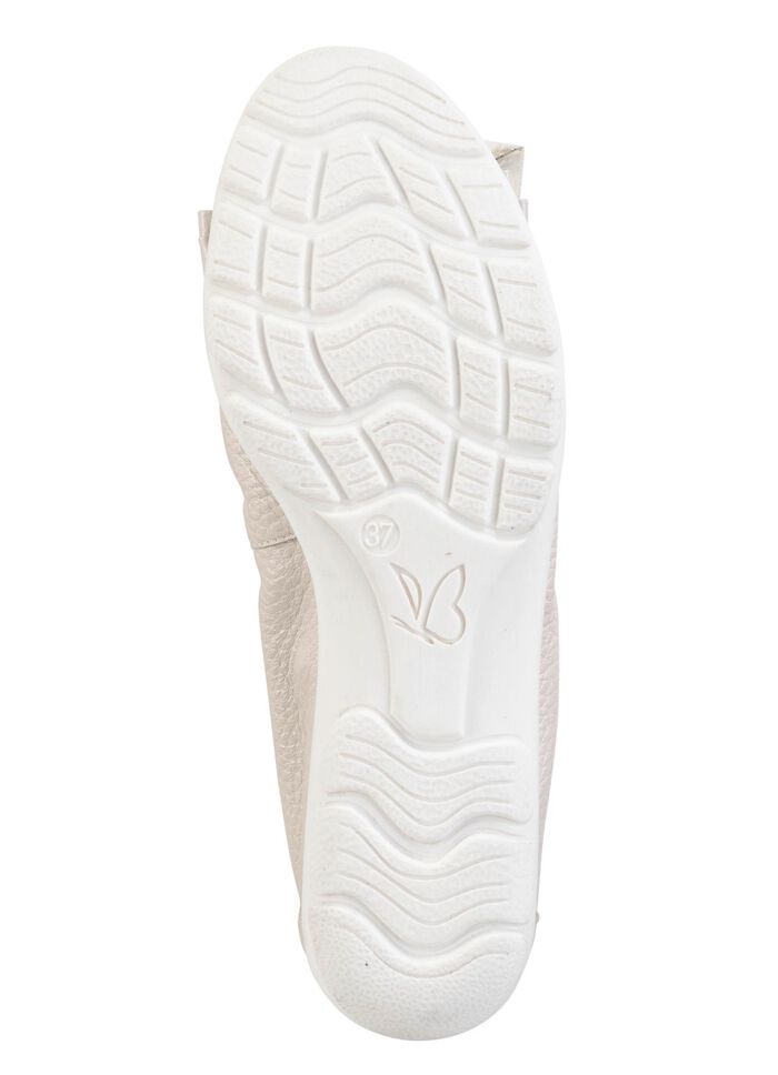 Caprice ballerina med dekorativ rosett P&Auml;RLVIT