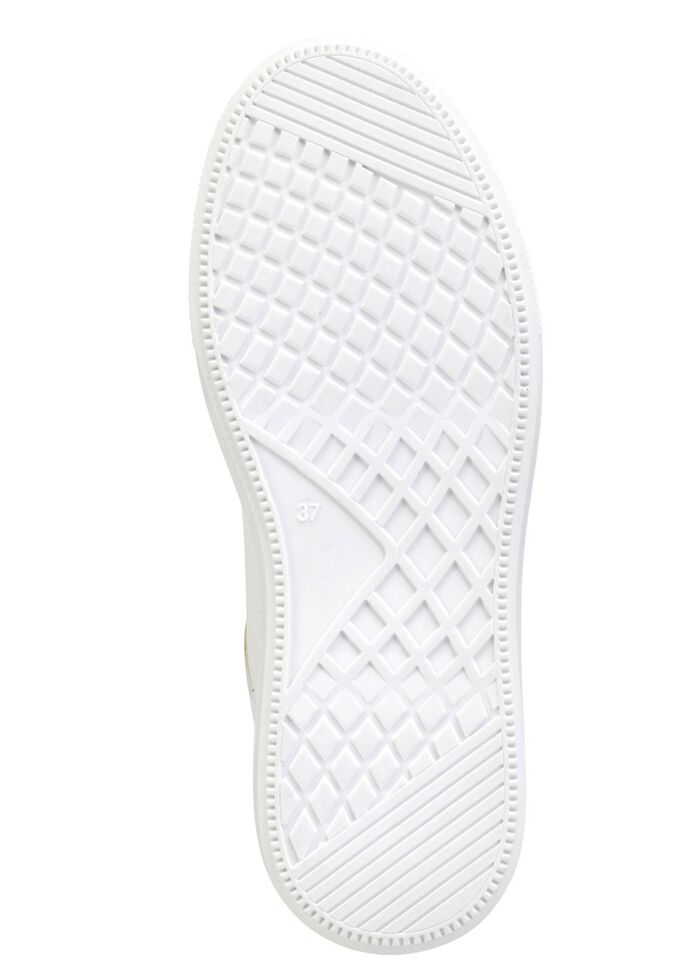 ELENA EDEN sneakers dekorerade med s&ouml;ta hj&auml;rtan VIT-F&Auml;RGGLAD