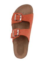 ELENA EDEN mulor gjorda av mjuk mocka ORANGE