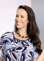 Halsband med fasetterade kristallstenar 