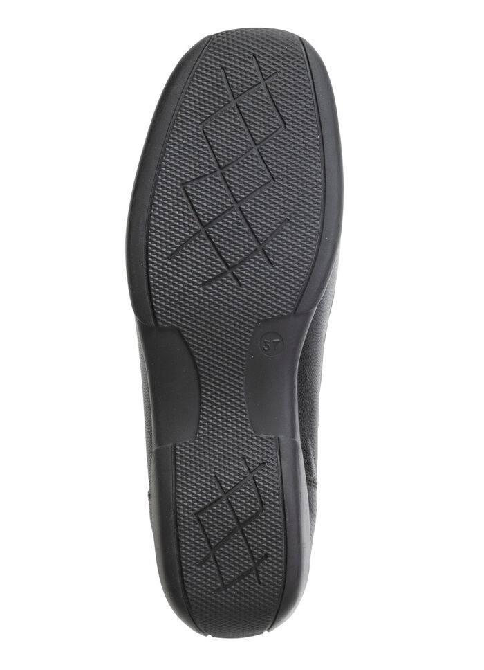 ELENA EDEN, klassiska damtofflor, med uttagbar fotb&auml;dd SVARTBRUN