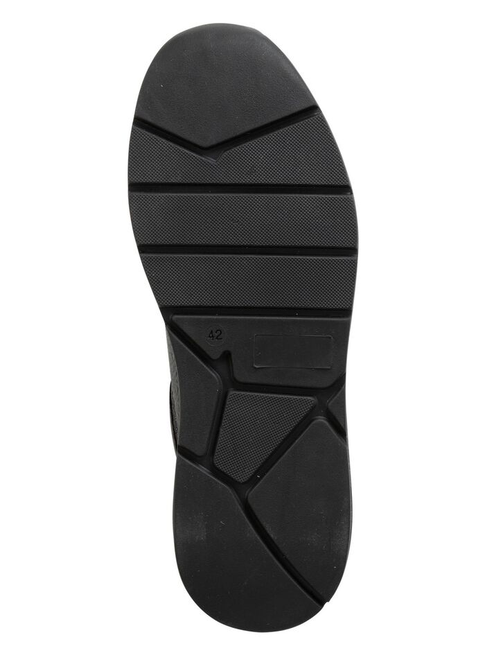 GINO GALANTE, klassiska herrsneakers med dragkedja 