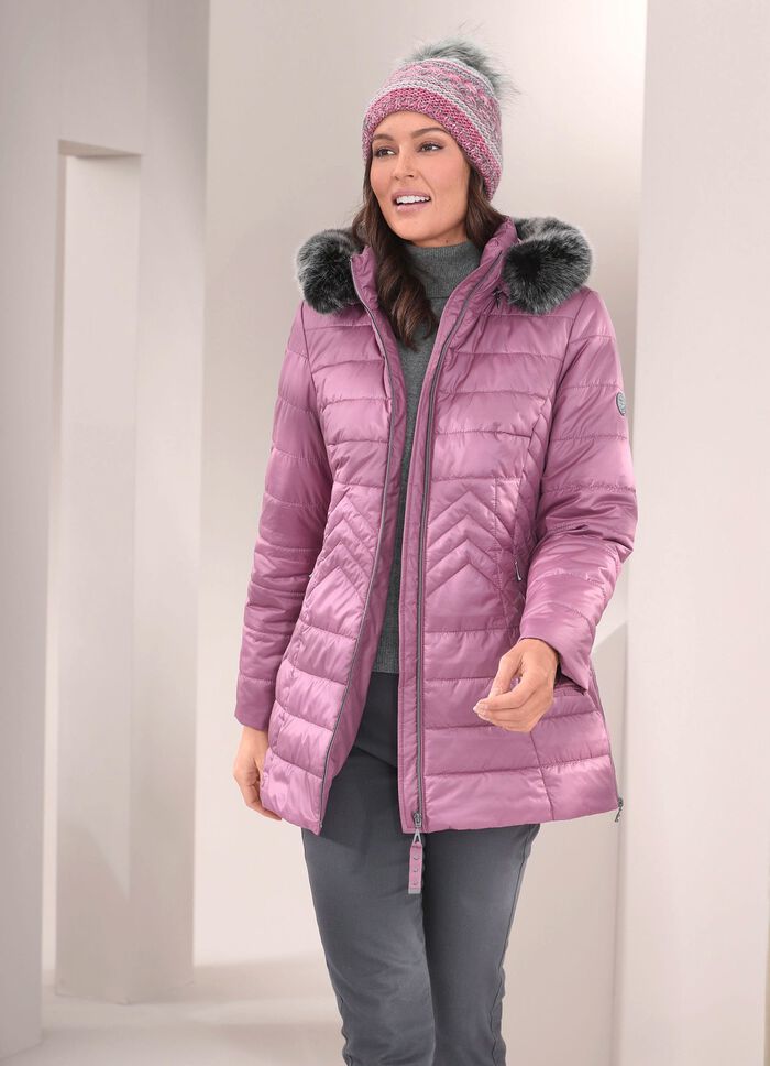 Jacka med avtagbar fuskp&auml;lskant KROKUS