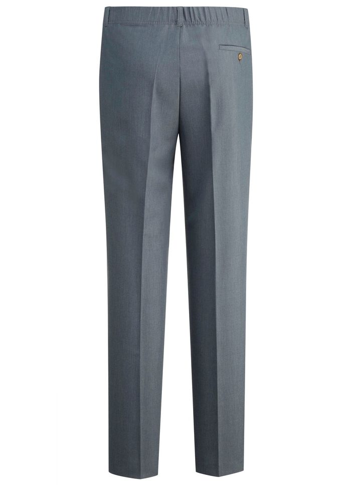 "Klaus Models" byxor med veck i 3 f&auml;rger R&Ouml;KBL&Aring; MELERAD