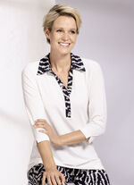 Pik&eacute;tr&ouml;ja med kontrasterande finish 