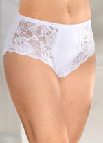 Paket med fyra trosor med elastisk spets 