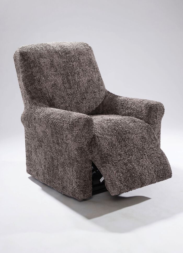 Stretch&ouml;verdrag i mikrofiberkvalitet BRAUN