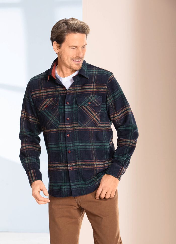 Rutig overshirt fr&aring;n "Milano Italy" 