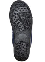 Tv&aring;pack, klassiska herrtofflor, bredd H, med res&aring;rband BL&Aring;+SVART