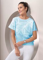 Ren bomullstr&ouml;ja HELLBLAU-CREME