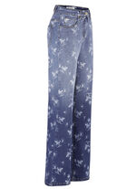 Jeans med en snygg f&auml;rggradering 