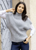 Pullover med alpacka innehåll, 