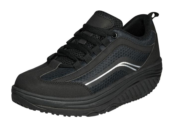Sko med sn&ouml;rning Aerosoft Walker SVART