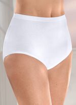 Fem-pack med trosor med elastisk kant 