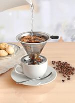 Permanent kaffefilter i rostfritt st&aring;l 