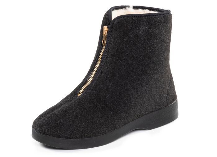 Husst&ouml;vlar med praktisk dragkedja SVART