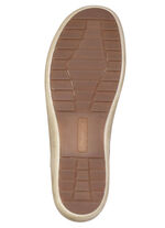 ELENA EDEN, andningsbara damsneakers, bredd H, med uttagbar fotbädd TAUPE