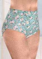 Fyrapack trosor med fin blommig design 