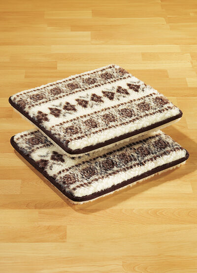Stolsdyna, 2-pack, i ren ny ull från Licardo, , large