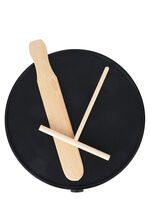 Crêpe-maskin med non-stick bakyta 