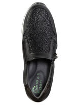 ELENA EDEN loafer i nappaläder SCHWARZ