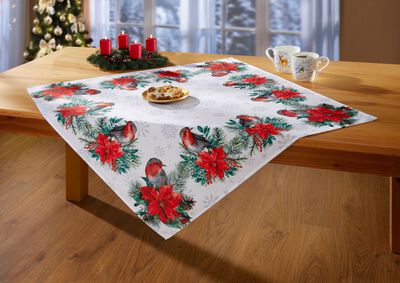 Bords- och rumsdekoration med s&ouml;ta r&ouml;dhaker 